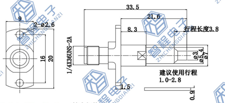 C3.0平口凹针图片